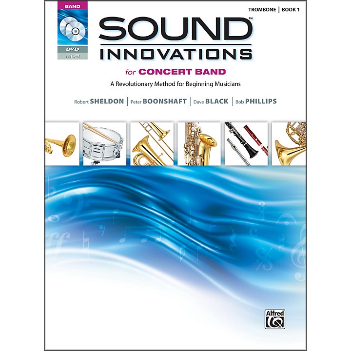 Alfred Sound Innovations for Concert Band Book 1 Trombone Book CD/ DVD