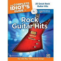 Alfred The Complete Idiot's Guide to Rock Guitar Hits Tab Book/ 2 CDs