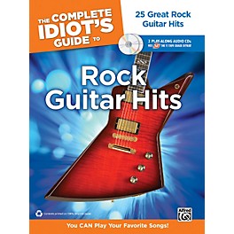 Alfred The Complete Idiot's Guide to Rock Guitar Hits Tab Book/ 2 CDs