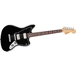 Open Box Fender Blacktop Jaguar HH Electric Guitar Black Rosewood