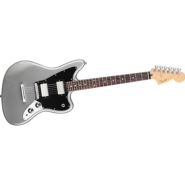 Fender Blacktop Jaguar HH Electric Guitar Silver Rosewood | Guitar