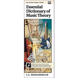 Alfred Essential Dictionary of Music Theory  Handy Guide