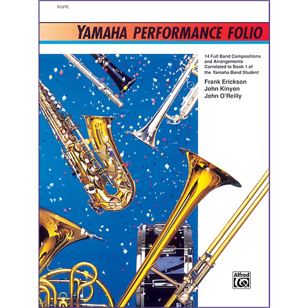 Alfred Yamaha Performance Folio B-Flat Trumpet