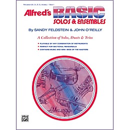 Alfred Alfred's Basic Solos and Ensembles Book 1 Percussion Snare Drum Bass Drum & Accessories