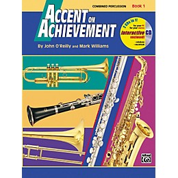 Alfred Accent on Achievement Book 1 Combined PercussionS.D. B.D. Access. & Mallet Percussion Book & CD
