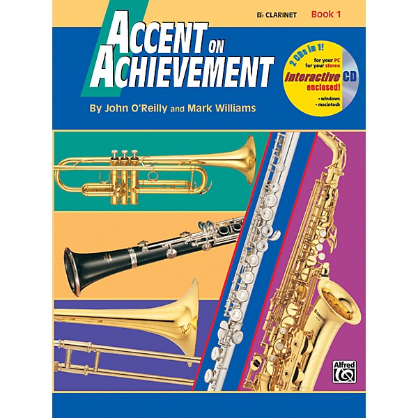 Alfred Accent on Achievement Book 1 B-Flat Clarinet Book & CD