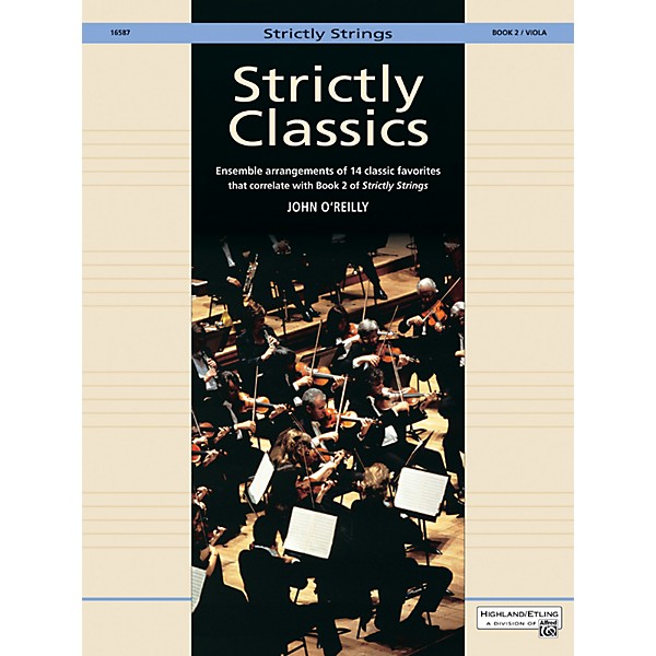 Alfred Strictly Classics Book 2 Viola