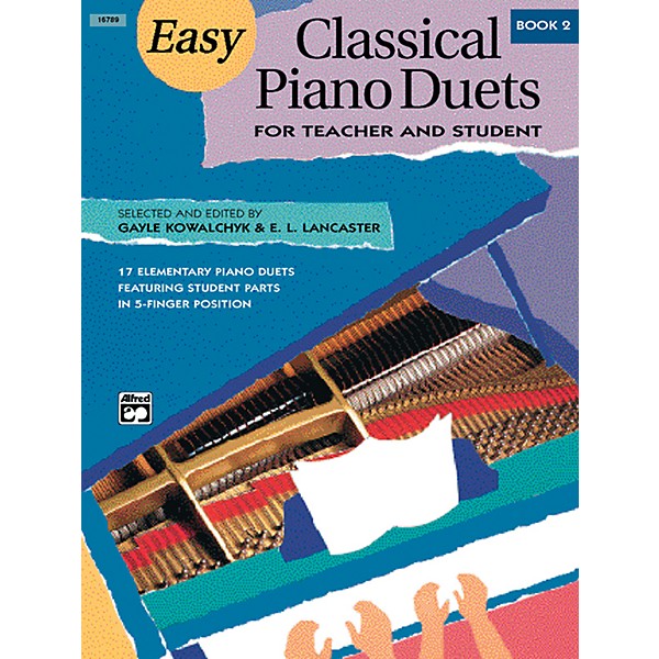 Alfred Easy Classical Piano Duets for Teacher and Student Book 2