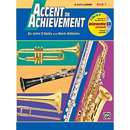 Alfred Accent on Achievement Book 1 E-Flat Alto Clarinet Book & CD