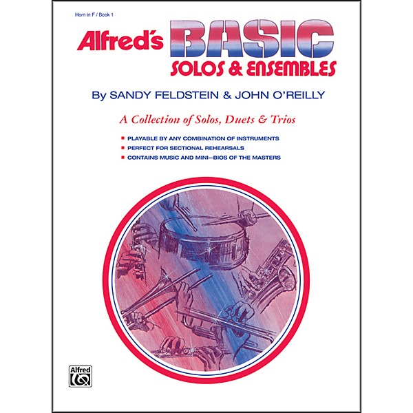 Alfred Alfred's Basic Solos and Ensembles Book 1 Horn in F
