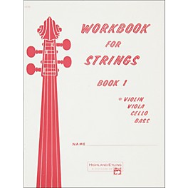 Alfred Workbook for Strings Book 1 Violin