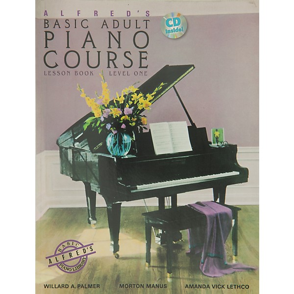 Alfred Alfred's Basic Adult Piano Course Lesson Book 1 Book 1 & CD