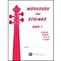 Alfred Workbook for Strings Book 1 Bass thumbnail
