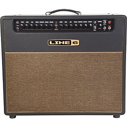 Open Box Line 6 DT50 212 25/50W 2x12 Guitar Combo Amp Level 2 Black 888365504469