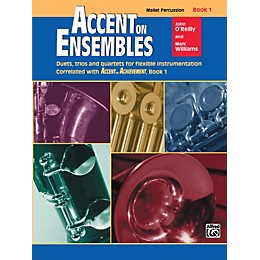 Alfred Accent on Ensembles Book 1 Mallet Percussion