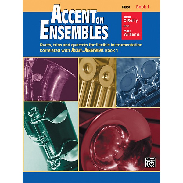 Alfred Accent on Ensembles Book 1 Flute
