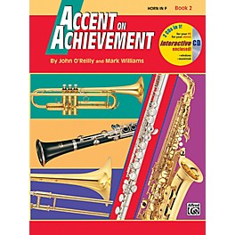 Alfred Accent on Achievement Book 2 Horn in F Book & CD
