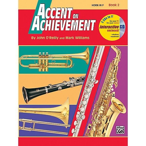 Alfred Accent on Achievement Book 2 Horn in F Book & CD