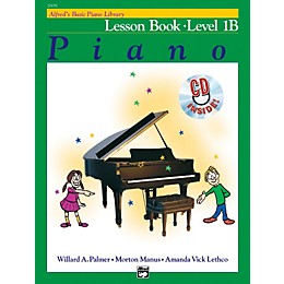 Alfred Alfred's Basic Piano Course Lesson Book 1B Book 1B & CD