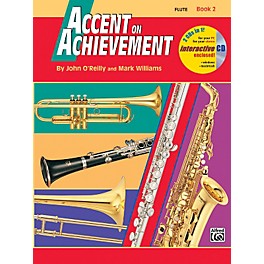 Alfred Accent on Achievement Book 2 Flute Book & CD