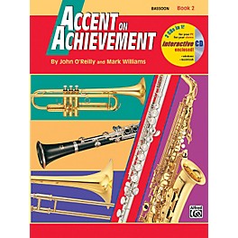 Alfred Accent on Achievement Book 2 Bassoon Book & CD