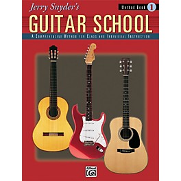 Alfred Jerry Snyder's Guitar School Method Book 1 (Book Online Audio)