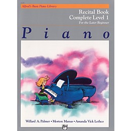 Alfred Alfred's Basic Piano Course Recital Book Complete 1 (1A/1B)
