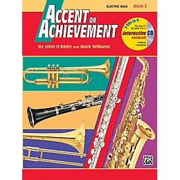 Alfred Accent on Achievement Book 2 Electric Bass Book & CD