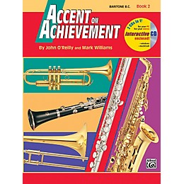 Alfred Accent on Achievement Book 2 Baritone B.C. Book & CD