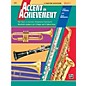 Alfred Accent on Achievement Book 3 E-Flat Baritone Saxophone thumbnail