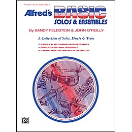 Alfred Alfred's Basic Solos and Ensembles Book 2 Percussion Snare Drum Bass Drum & Accessories