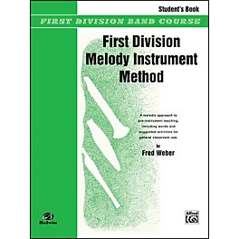 Alfred First Division Melody Instrument Method Student's Book