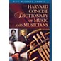 Alfred Harvard Concise Dictionary of Music and Musicians 9" x 6 1/4" format thumbnail