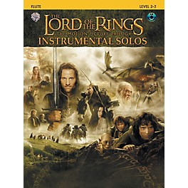 Alfred The Lord of the Rings Instrumental Solos Flute Book & CD