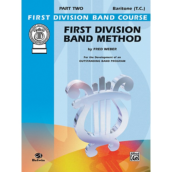 Alfred First Division Band Method Part 2 Baritone (T.C.)