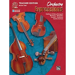 Open Box Alfred Orchestra Expressions Book Two Teacher Edition Teacher Curriculum Package Level 1
