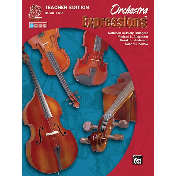 Open Box Alfred Orchestra Expressions Book Two Teacher Edition Teacher Curriculum Package Level 1