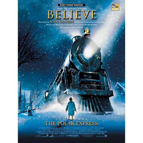 Alfred Believe (from The Polar Express) Easy Piano Sheet