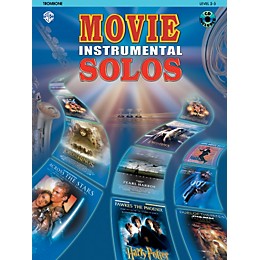 Alfred Movie Instrumental Solos Trombone Book & CD