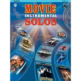 Alfred Movie Instrumental Solos Trombone Book & CD