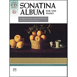 Alfred Sonatina Album Smyth-Sewn Book & 2 CDs