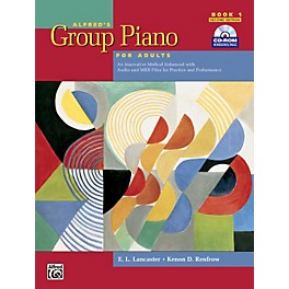 Alfred Alfred's Group Piano for Adults Student Book 1 (2nd Edition) Book 1 with CD-ROM