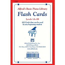 Alfred Alfred's Basic Piano Library Flash Cards Levels 1A & 1B