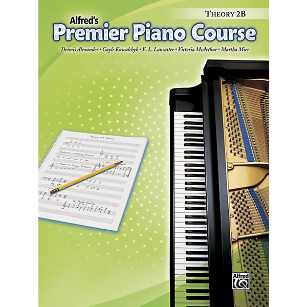 Alfred Premier Piano Course Theory Book 2B
