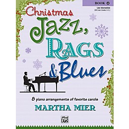 Alfred Christmas Jazz Rags & Blues Piano Book 4