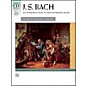 Alfred An Introduction to His Keyboard Music Johann Sebastian Bach Book  & CD thumbnail