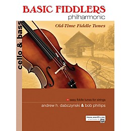 Alfred Basic Fiddlers Philharmonic Old-Time Fiddle Tunes Cello/Bass Book