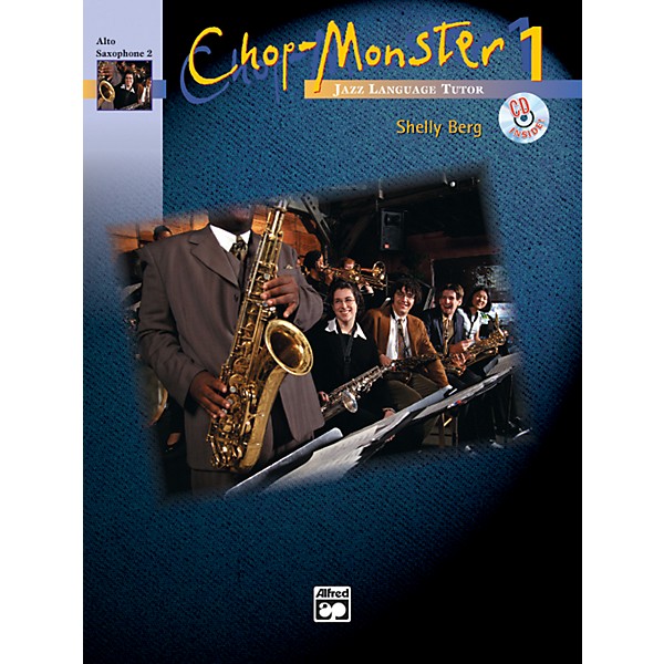 Alfred Chop-Monster Book 1 Alto Saxophone 2 Book & CD