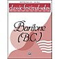 Alfred Classic Festival Solos (Baritone B.C.) Volume 1 Solo Book thumbnail