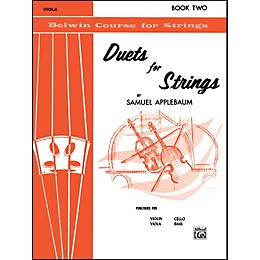 Alfred Duets for Strings Book II Viola